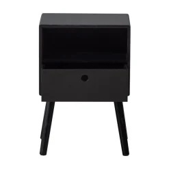 Ozzy Nachtkastje MDF Zwart 36cm