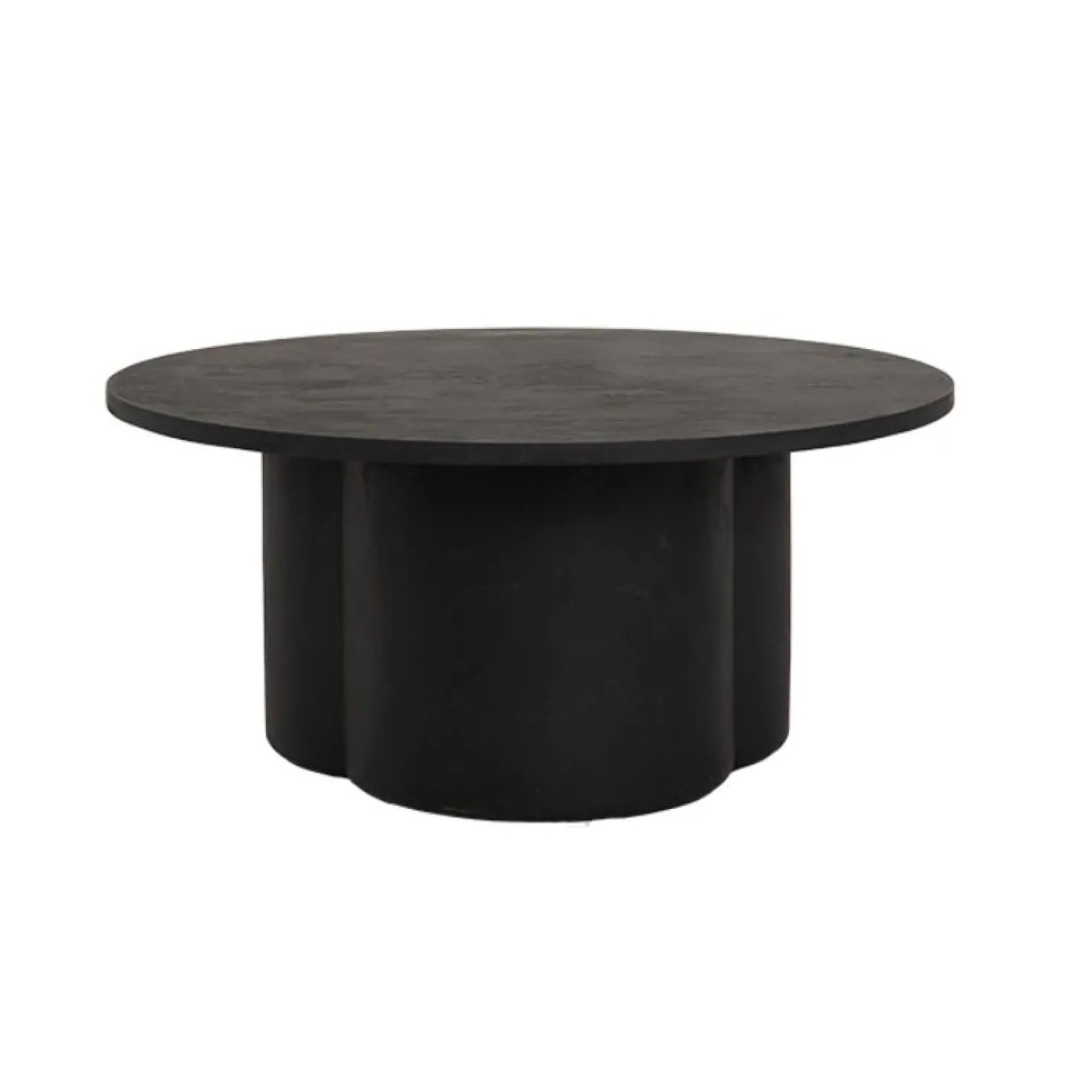 Palazzo Salontafel rond M zwart 82cm
