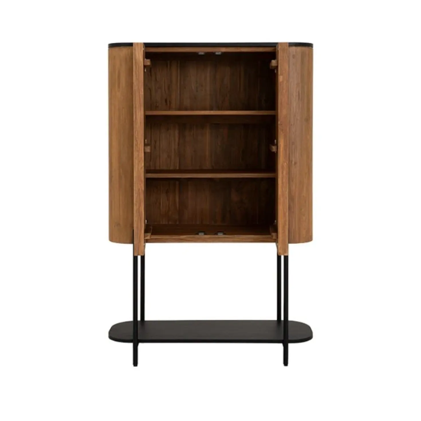 Palazzo Wandkast Teakhout 105cm