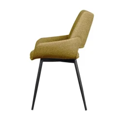 Parade Eetkamerstoel Melange Stof Mosterd