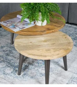 Parandis vloerkleed vintage rechthoek blauw