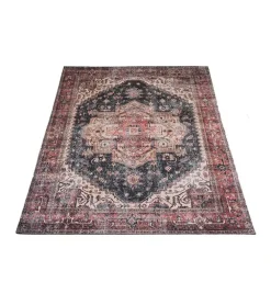 Parisa vloerkleed vintage rechthoek rood