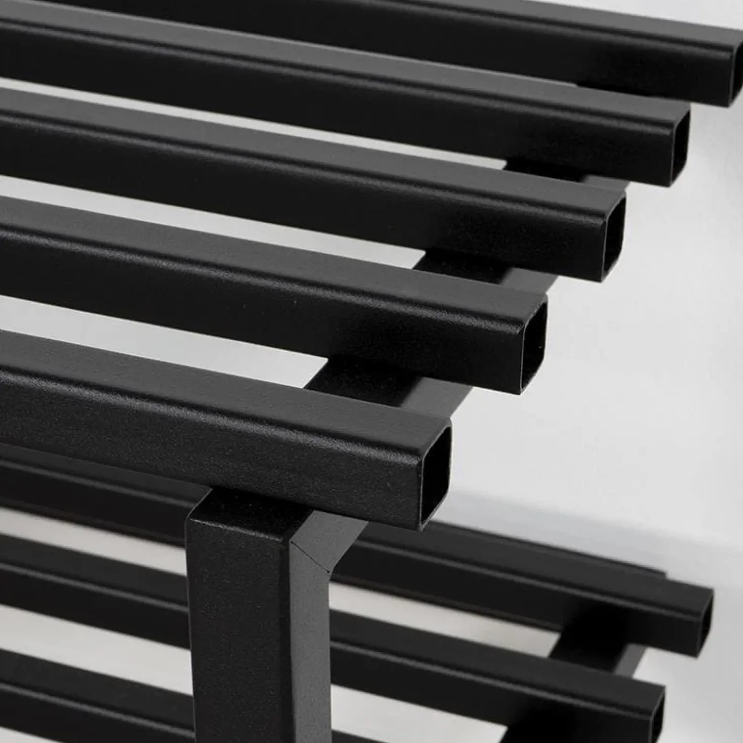 Parker industrieel schoenenrek zwart