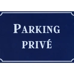 Parking Prive - metalen bord