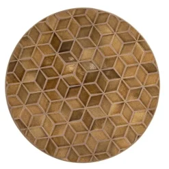 Patterna Salontafel rond keramiek Bruin 71cm