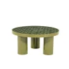 Patterna Salontafel rond keramiek Groen 71cm