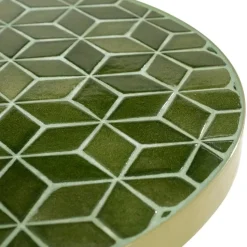 Patterna Salontafel rond keramiek Groen 71cm