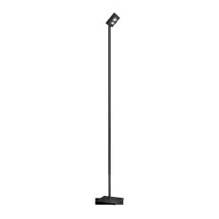 Paul 1-lichts Vloerlamp zwart