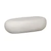 Pebble Salontafel Betonlook Wit 100cm