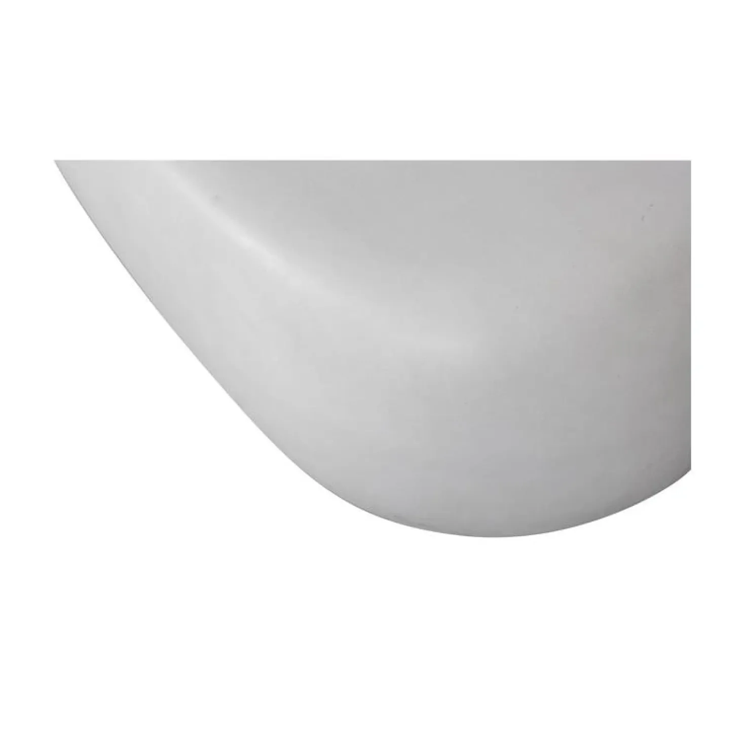 Pebble Salontafel Betonlook Wit 100cm