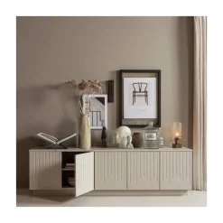 Pencil TV Meubel Dennenhout Mist 180cm