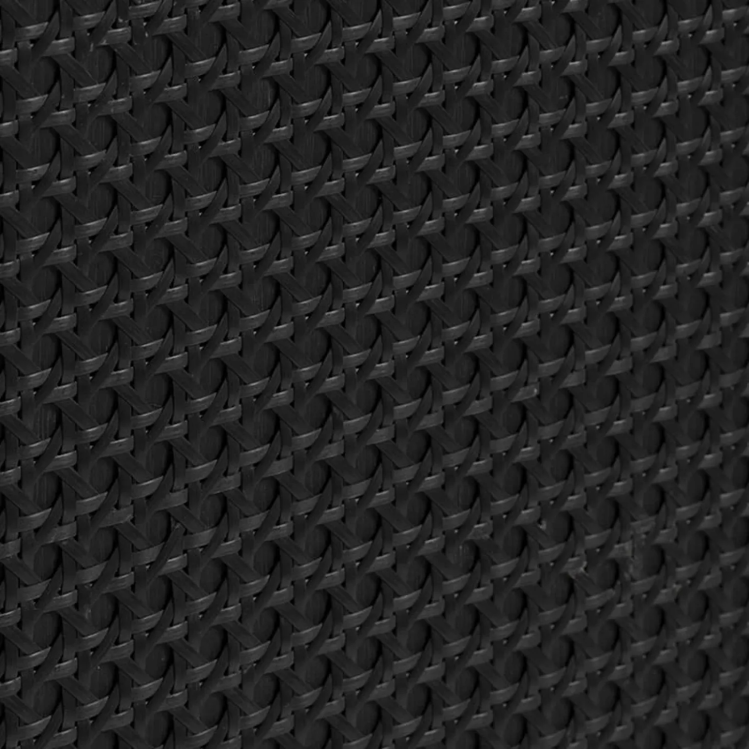 Pernille TV meubel zwart melamine rotan 120cm