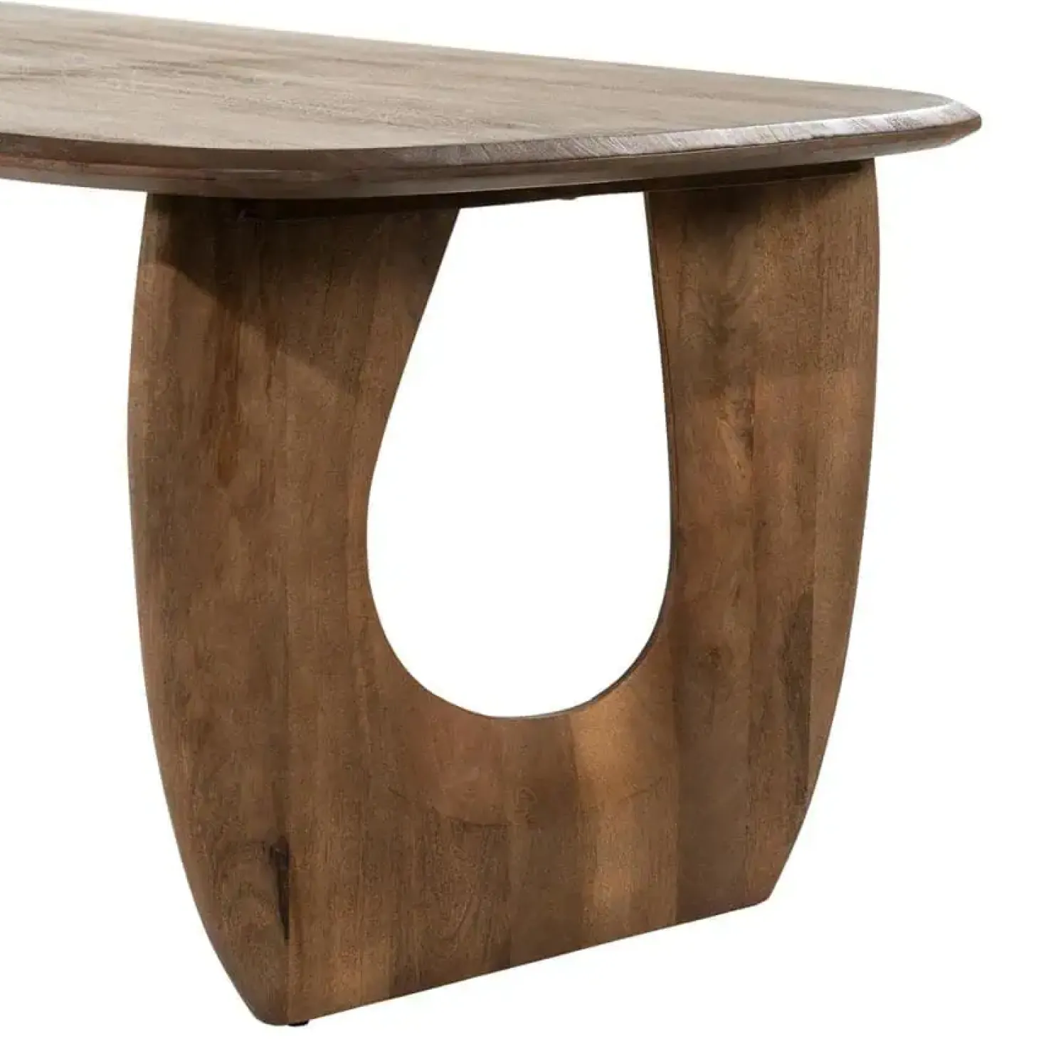 Phoebe Eettafel deens ovaal Bruin 230cm