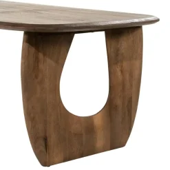Phoebe Eettafel deens ovaal Bruin 290cm