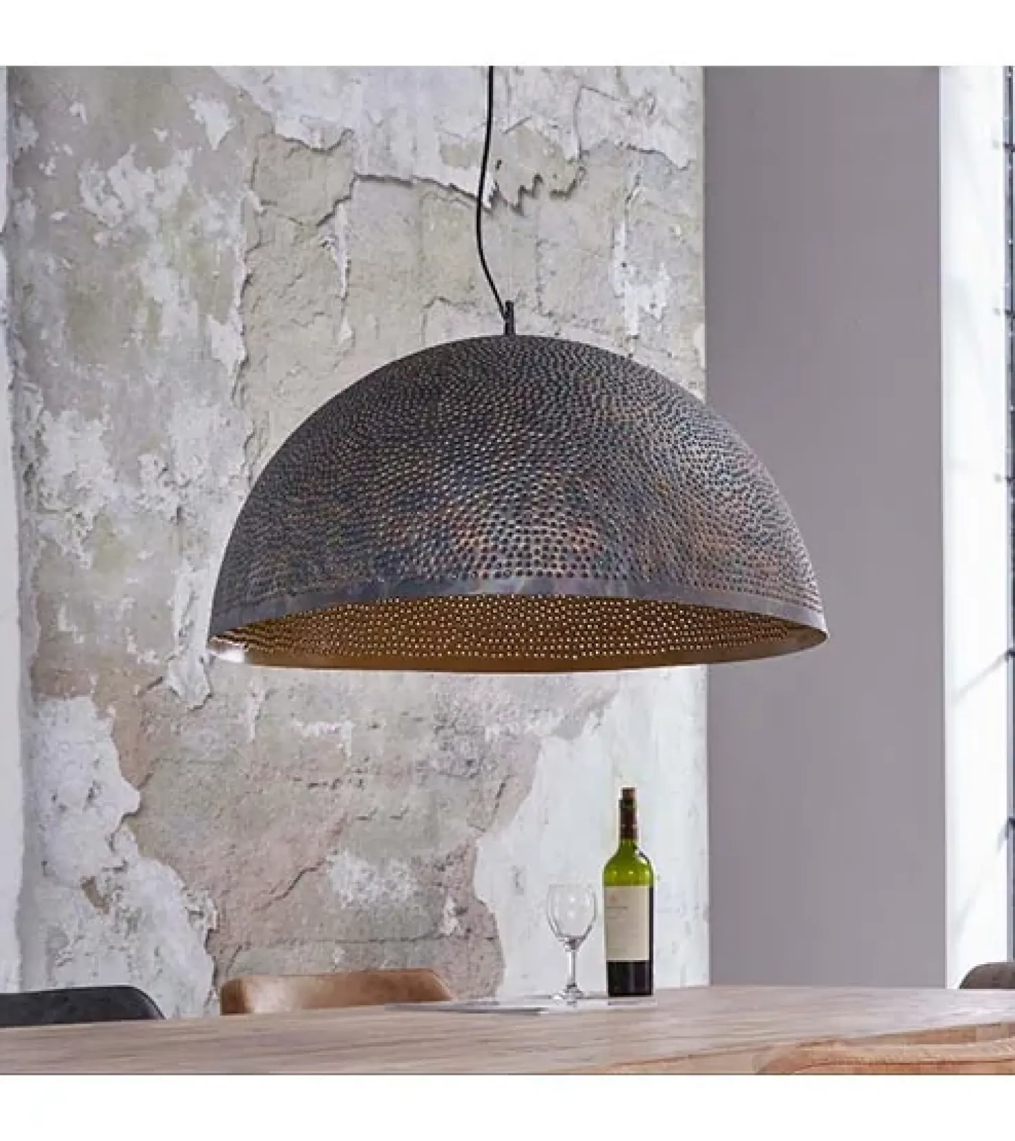 Pinch 1-lichts hanglamp industrieel