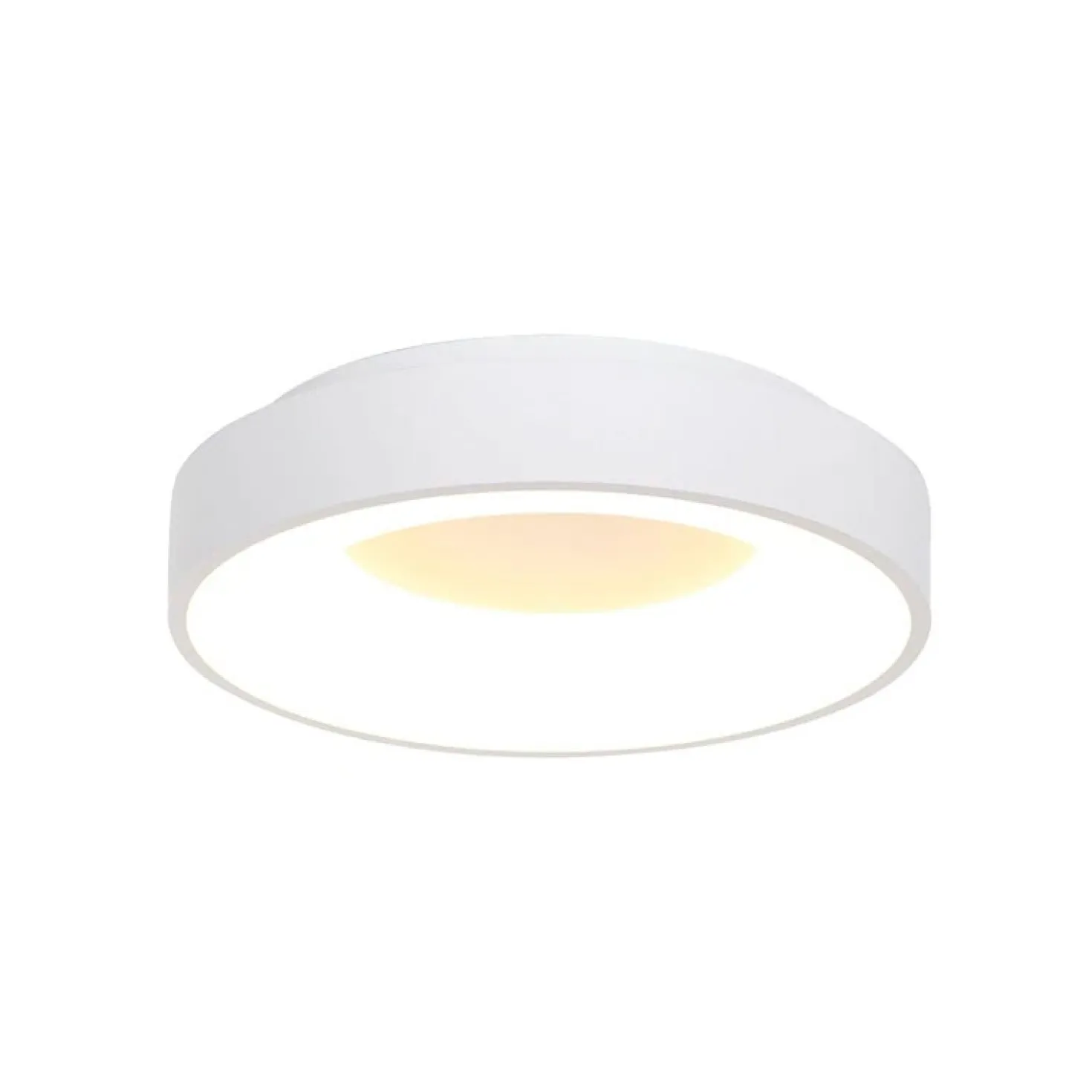 Plafonniere Ringlede wit large 48cm