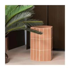 Plu Bijzettafel Oudroze 54cm