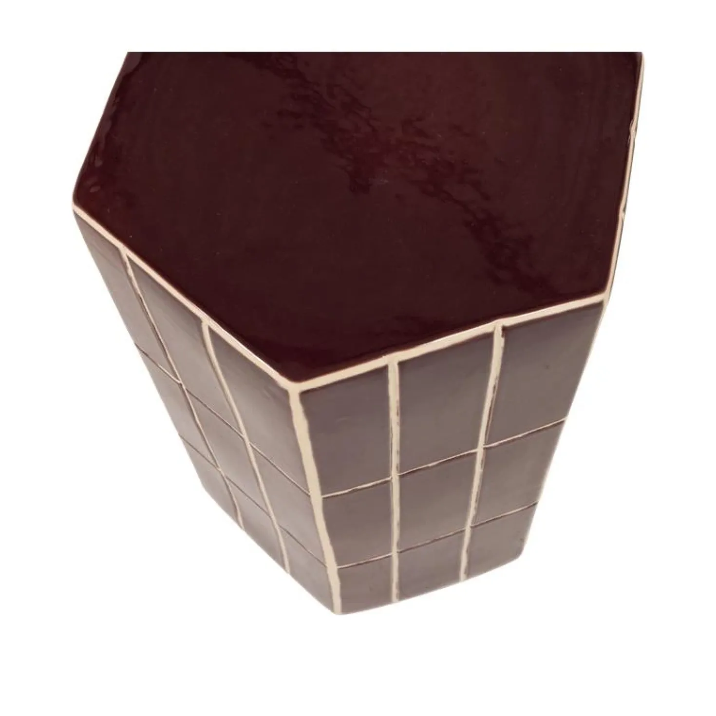 Plu Bijzettafel Paars 42cm