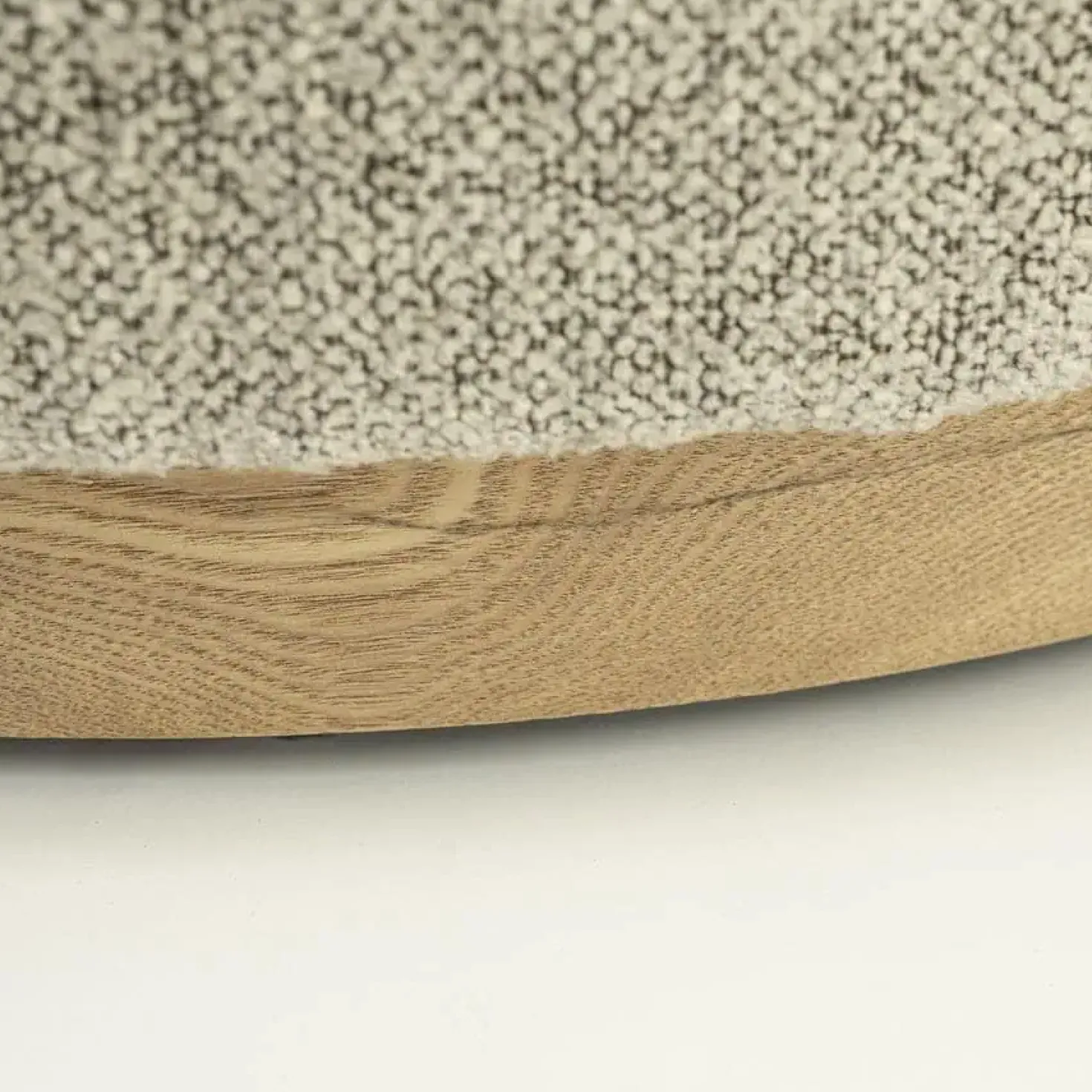Poef Avah large taupe 80cm