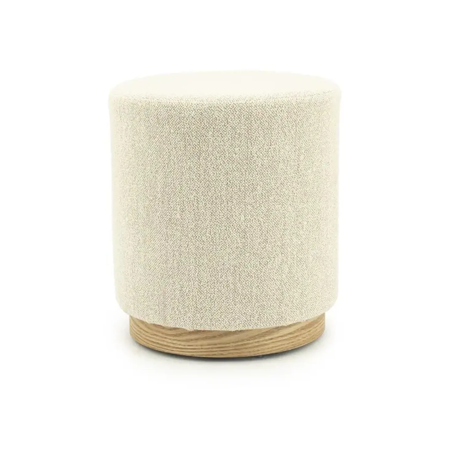 Poef Avah small beige 41cm