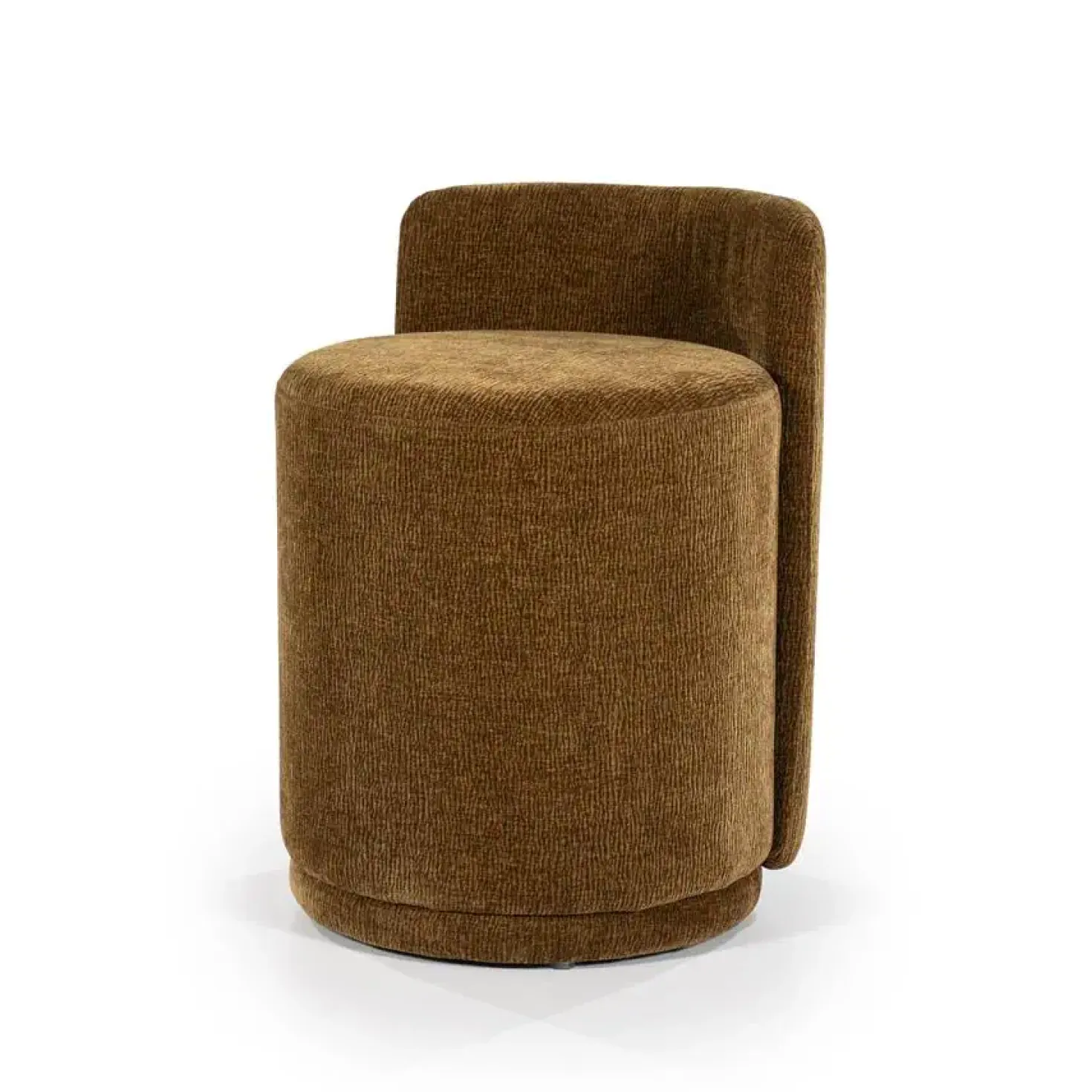 Poef Marque Mosterd 43cm