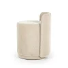 Poef Marque Taupe 43cm