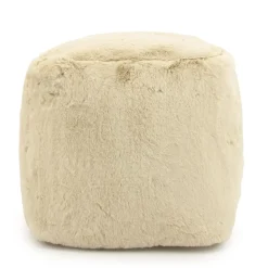 Poef Mosa Beige 45cm