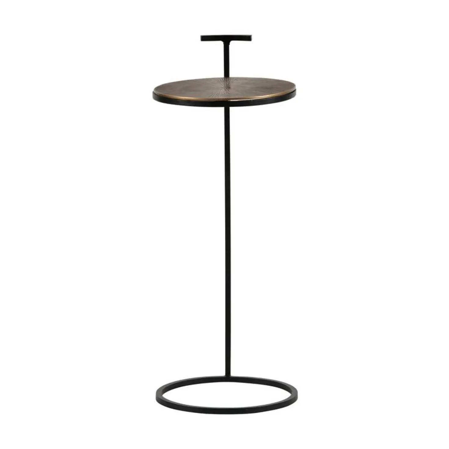 Position Bijzettafel Metaal Antique Brass 26cm