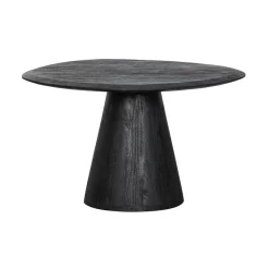 Posture Salontafel Mangohout Zwart 70cm
