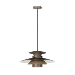 Potenza 1-lichts Hanglamp Taupe 50cm