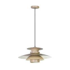 Potenza 1-lichts Hanglamp Zand 50cm