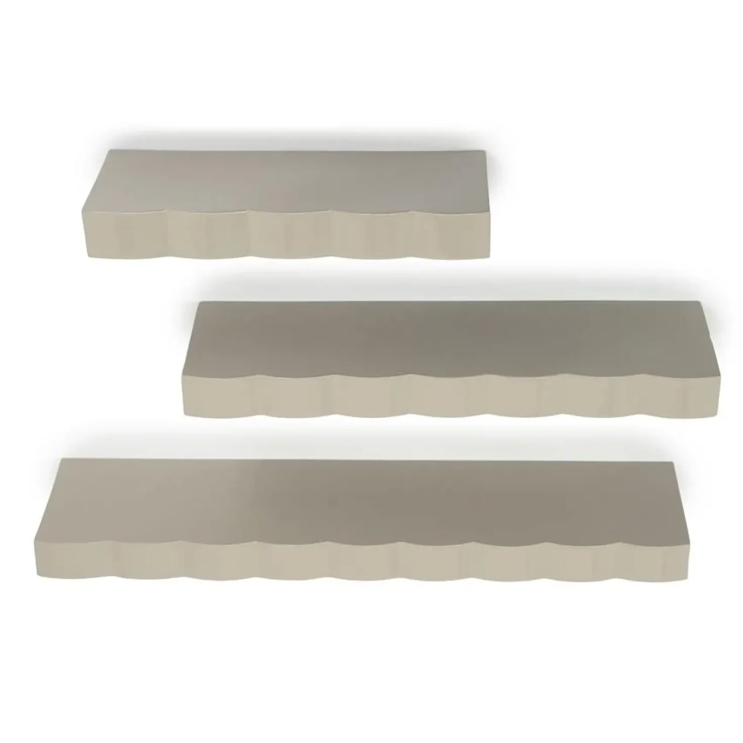 Prinz Wandplanken set van 3 taupe