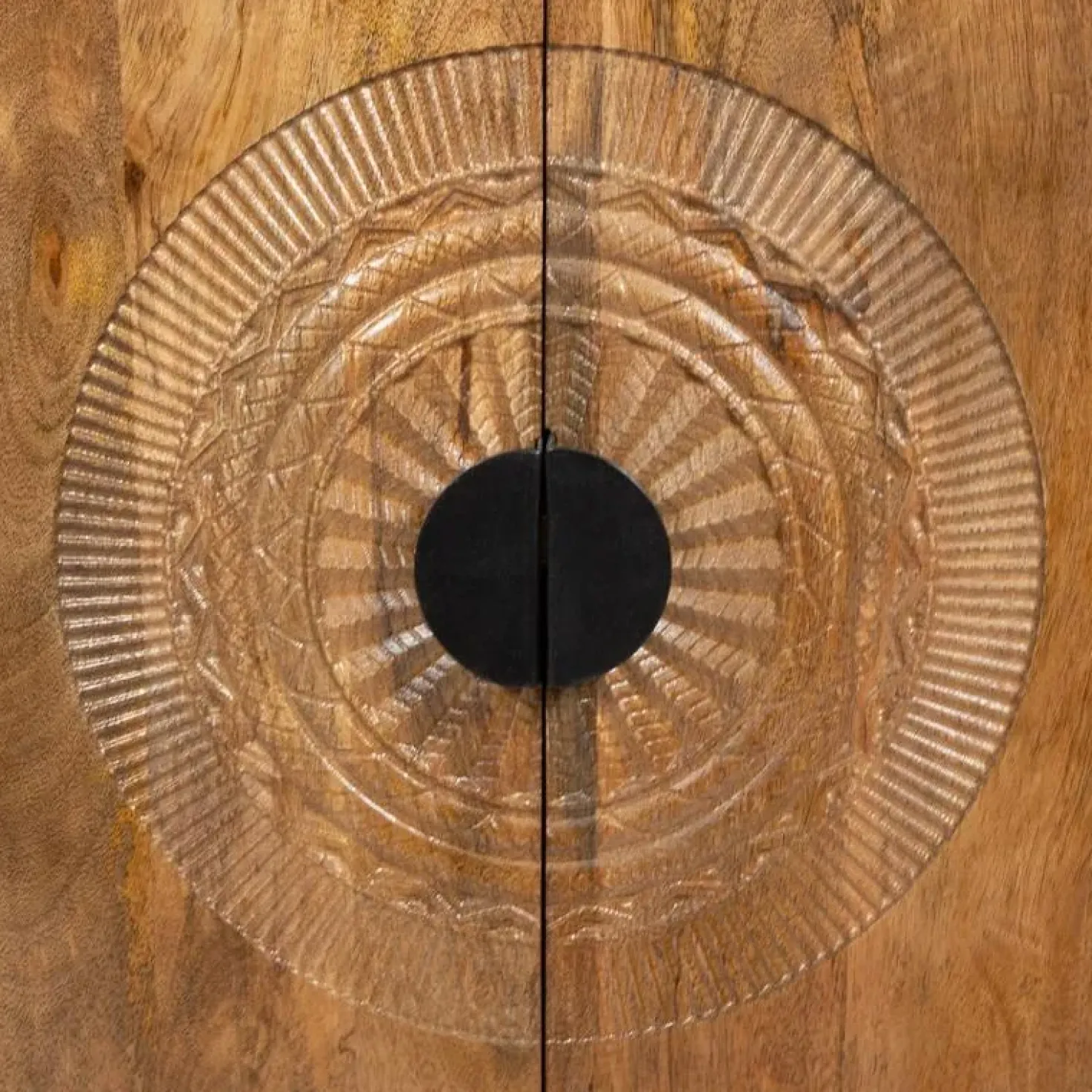 Puck Wandkast laag Mangohout 90cm