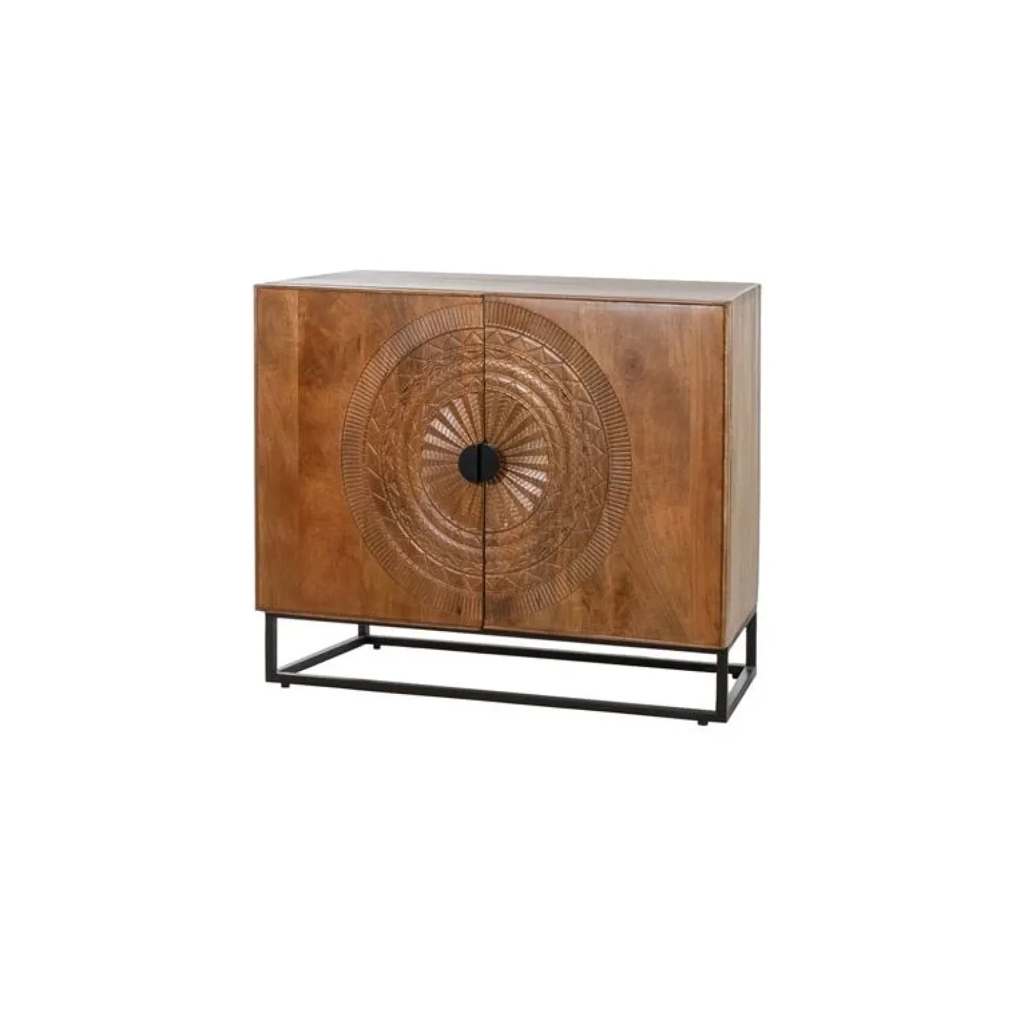 Puck Wandkast laag Mangohout 90cm