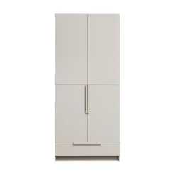 Pure 2-Deurs Kledingkast Splitdeur Dennenhout Dust 95cm