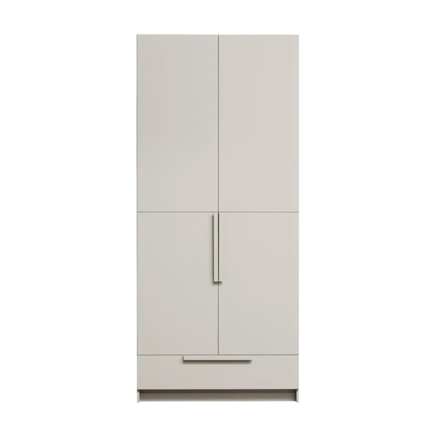 Pure 2-Deurs Kledingkast Splitdeur Dennenhout Dust 95cm