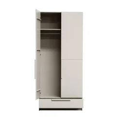 Pure 2-Deurs Kledingkast Splitdeur Dennenhout Dust 95cm