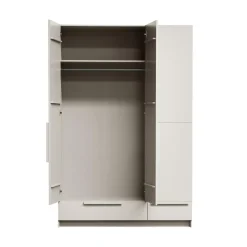 Pure 3-Deurs Kledingkast Splitdeur Dennenhout Dust 95cm