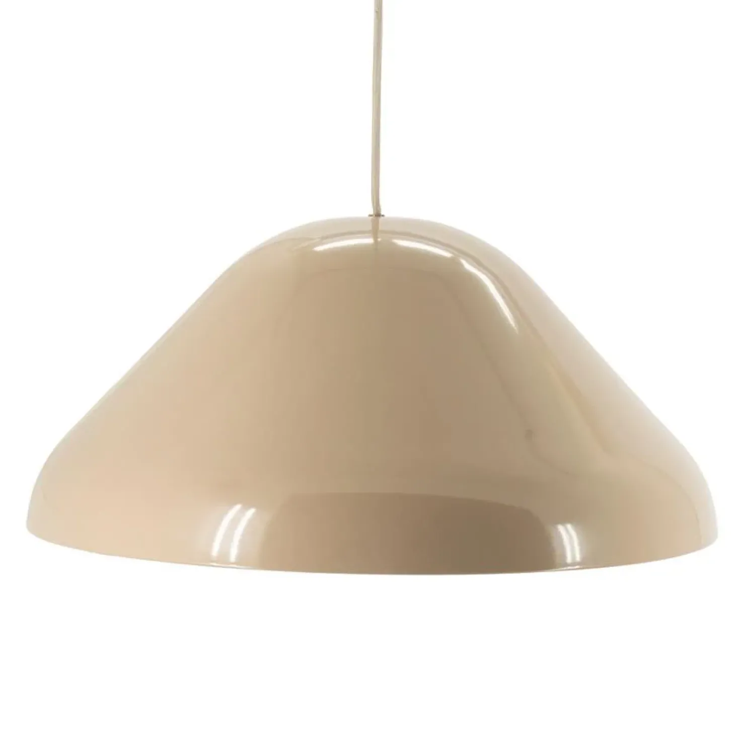 Puro 1-lichts Hanglamp Large Taupe