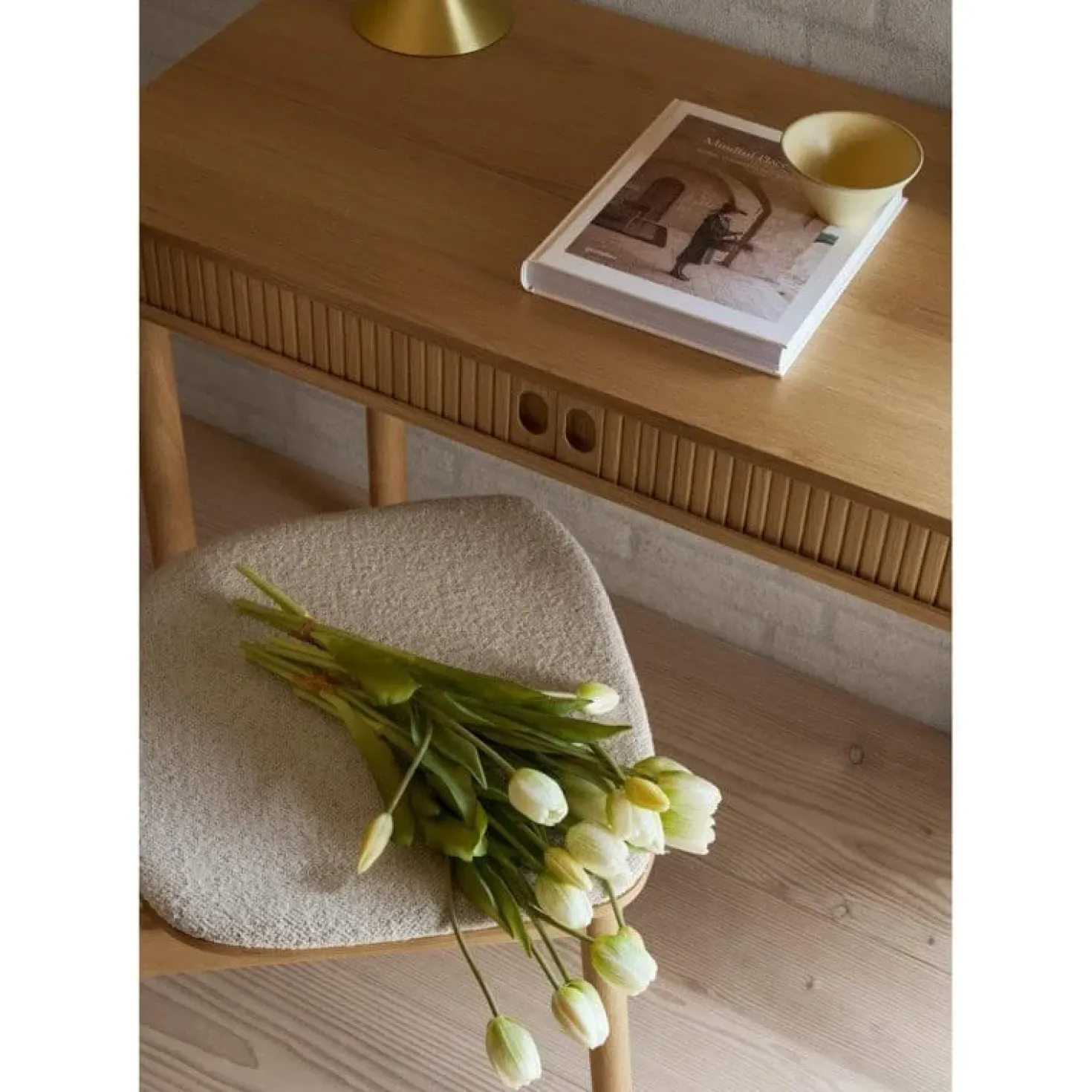 Quantor Bureau Naturel 100cm