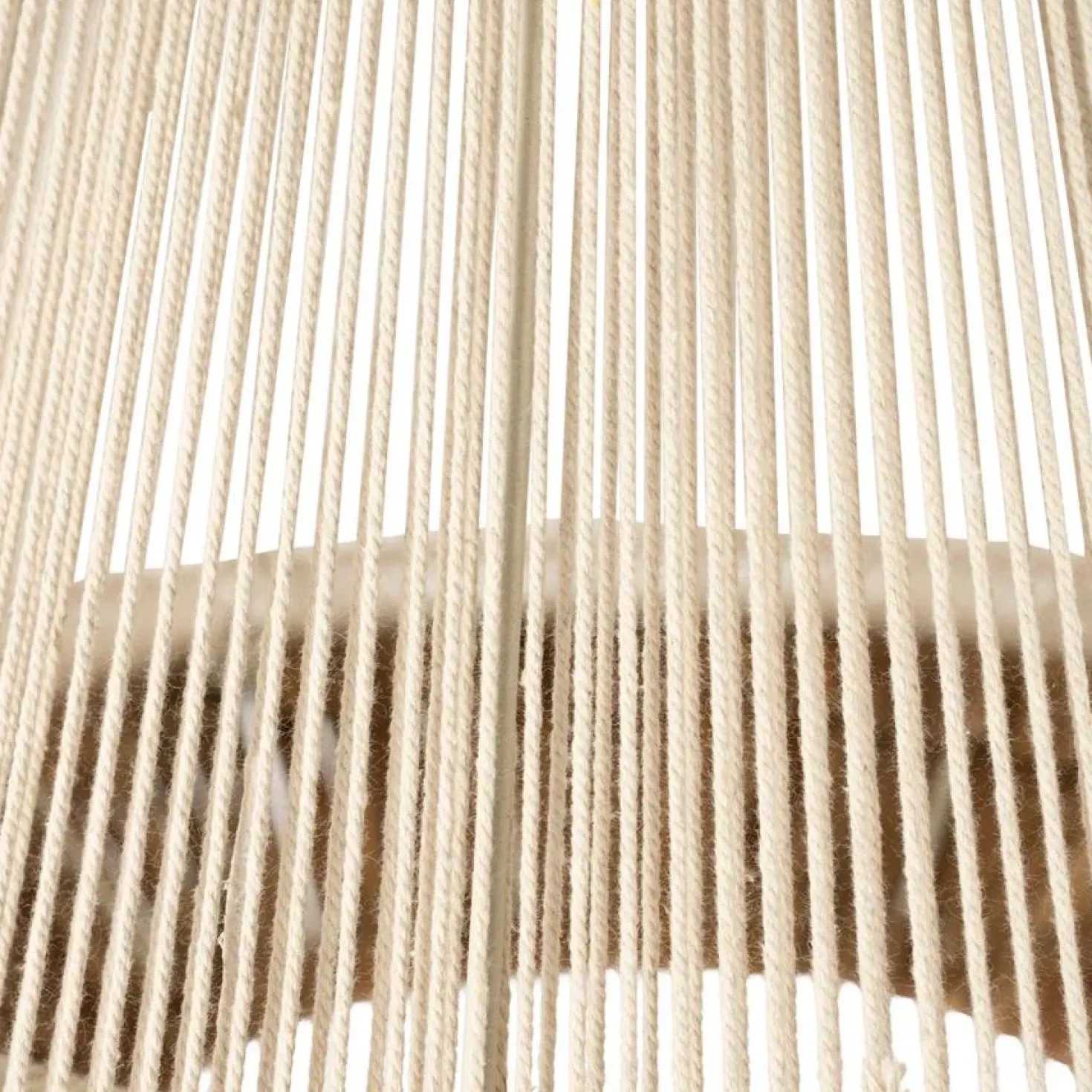 Rae 1-lichts Hanglamp kort Beige
