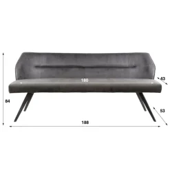 Ramas Eetkamerbank rich Zand 188cm