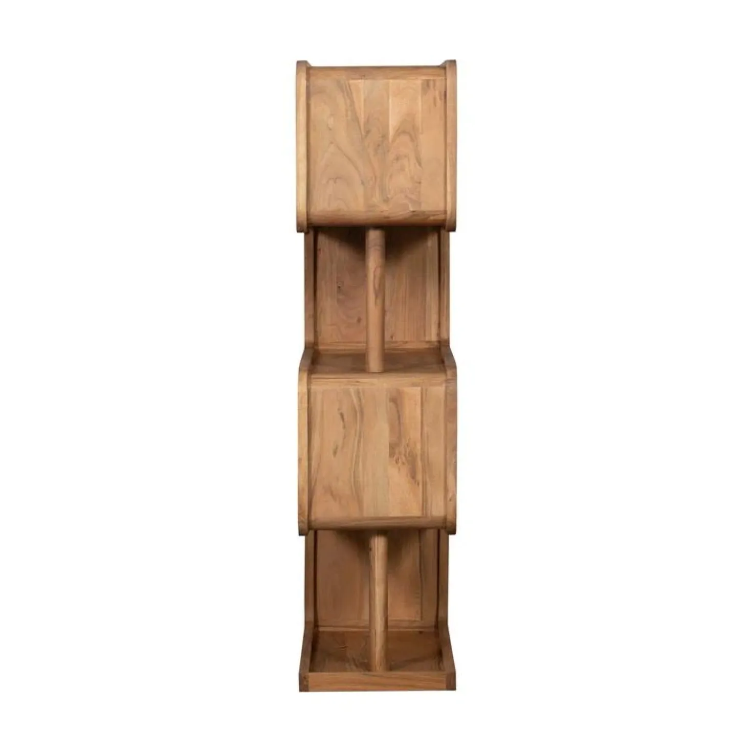 Rattle Open Kast Hout Naturel 82cm