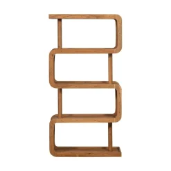 Rattle Open Kast Hout Naturel 82cm