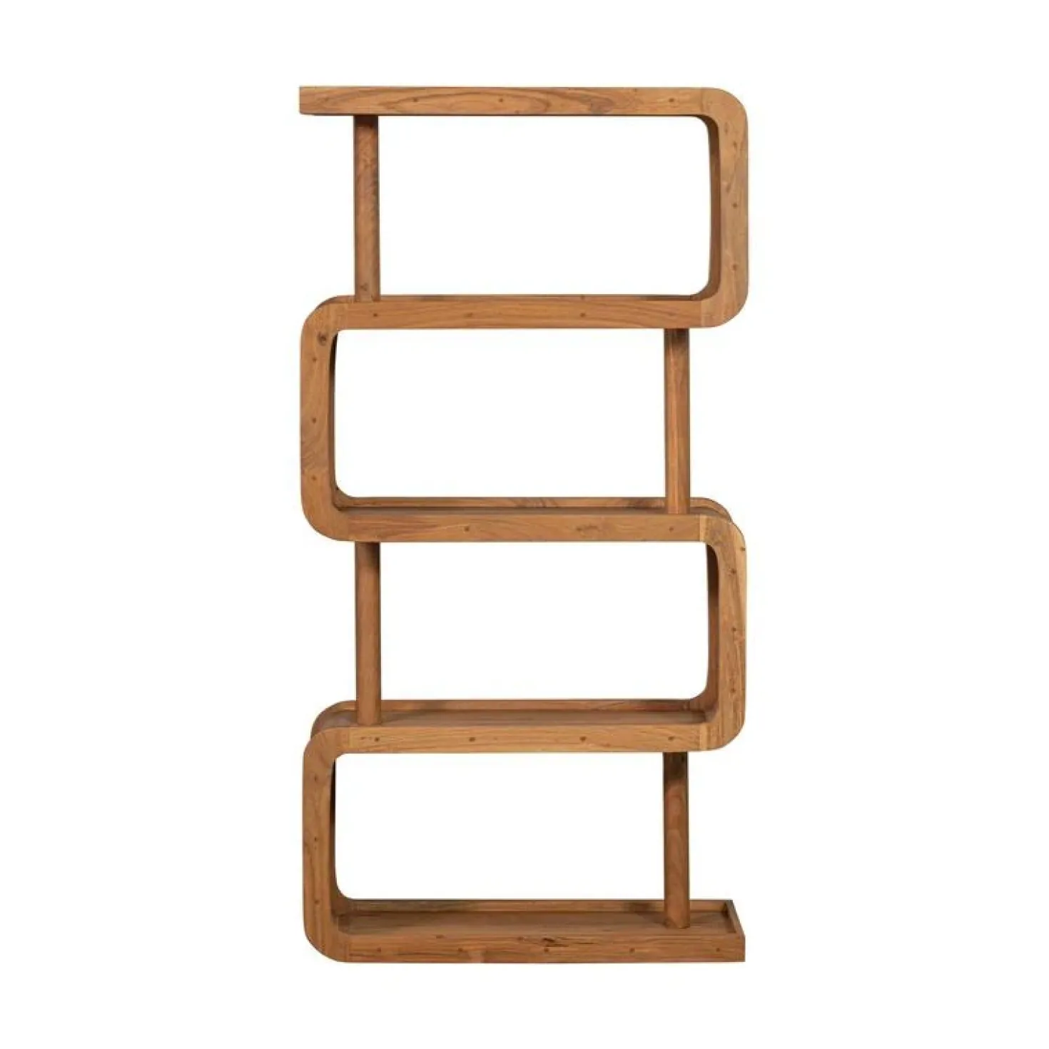 Rattle Open Kast Hout Naturel 82cm