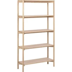 Ravel Boekenkast Hoog Naturel 86cm