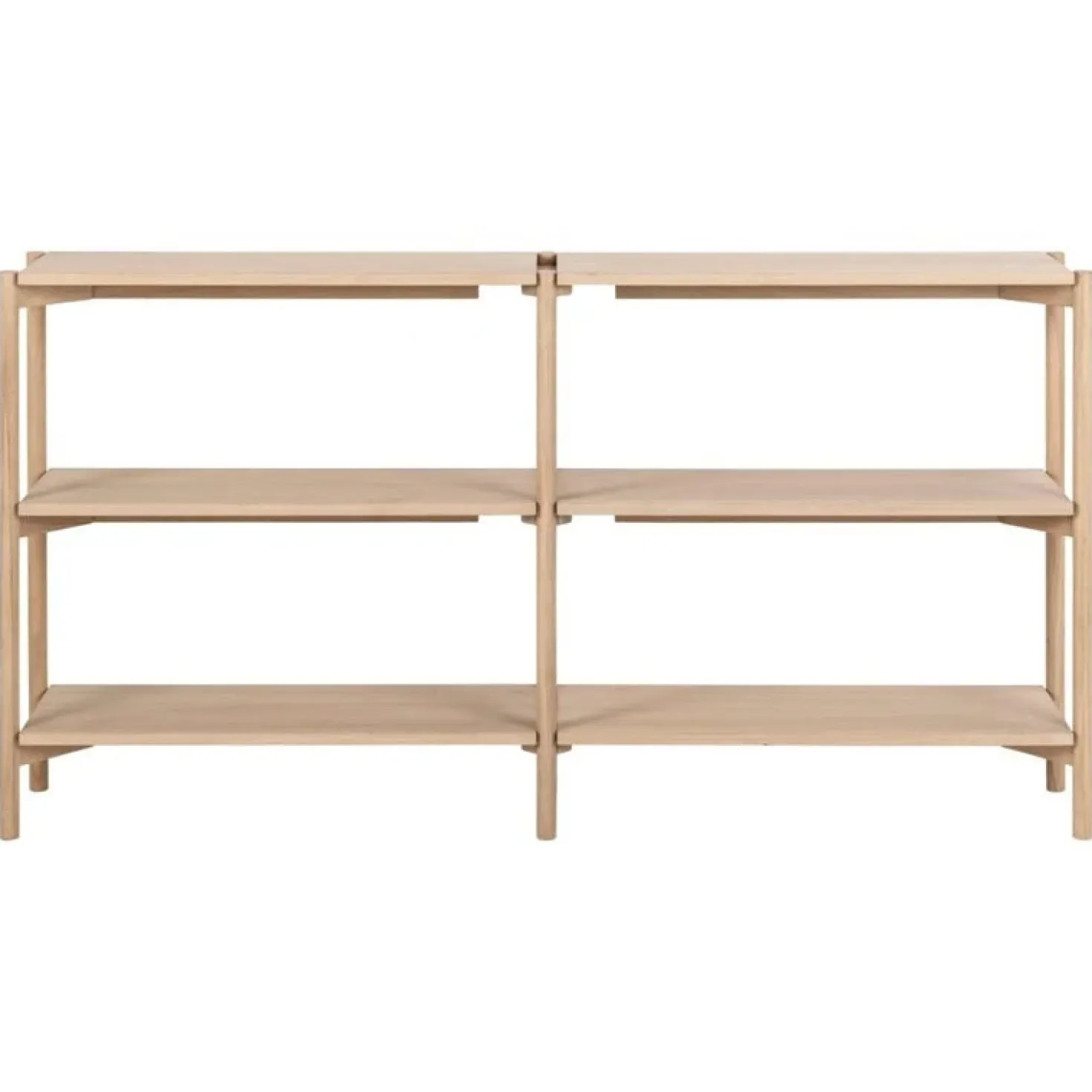 Ravel Boekenkast Laag Naturel 169cm