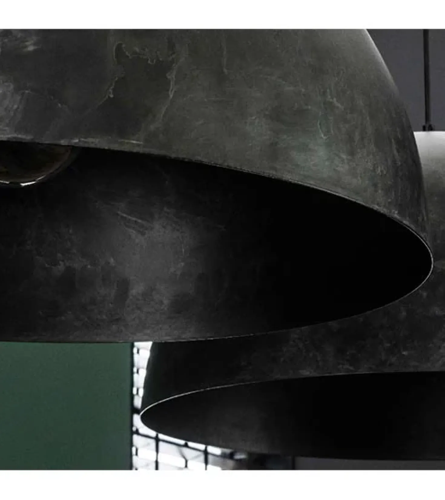 Raven 2-lichts hanglamp industrieel