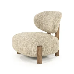 Reiza Fauteuil bruin Beige