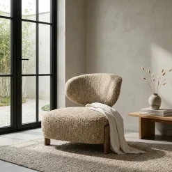 Reiza Fauteuil bruin Taupe
